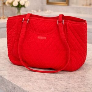 Vera Bradley Glenna Cardinal Red Handbag